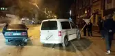 Karabük'te 'Dur' ihtarına uymayan otomobil park halindeki araca çarptı