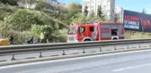 Beşiktaş'ta Araç Şarampole Yuvarlandı