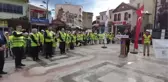 Protokol ve öğrencilerden çevre temizliği
