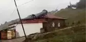Amasya'da Fırtına Cami Minaresini Uçurdu