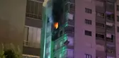 Konya'da apartmanda çıkan yangında eski bakan Lütfi Elvan'ın annesi dumandan etkilendi