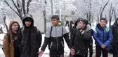 Erzurum'da Kar Yağışı Hayatı Etkiledi