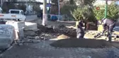 Tirebolu'da Fırtına Sonucu Oluşan Dev Dalgaların Yol Açtığı Hasar Gideriliyor