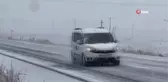 Sarıkamış'ta yoğun kar yağışı