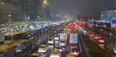 İstanbul'da Yağış Nedeniyle Trafik Yoğunluğu Arttı