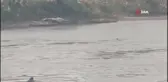 Nehirde suya kapılan kardeşlerden Zilan Çalış'ın kurtarılma anı kamerada