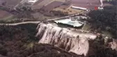 Bolu'nun Pamukkale'si Akkaya Travertenleri doğasıyla yaz kış vatandaşların ilgisini çekiyor