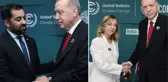 Erdoğan'ın Gazze diplomasisi hız kesmiyor! İklim Zirvesi'nde Yusuf ve Meloni ile bir araya geldi