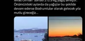 Bodrum ve Milas'ta Kasım Ayında Yoğun Yağış