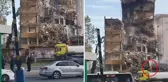 Beşiktaş'ta 11 katlı bina yıkım esnasında çöktü, görevli son anda kurtuldu