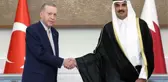 Cumhurbaşkanı Erdoğan, Katar Emiri Al Sani ile bir araya geldi! İki ülke arasında 12 anlaşma imzalandı
