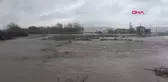 Çanakkale'de Sağanak Yağış Sonucu Kepez Çayı Taştı