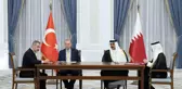 Türkiye ile Katar arasında ortak bildiri ve 12 anlaşma imzalandı