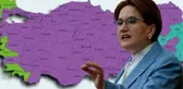 Akşener'i kara kara düşündüren harita! İttifak olmadan sadece 1 ilçede seçim kazanabiliyor