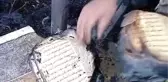 Gölcük'te çıkan yangında Kur'an-ı Kerim'in sayfaları yanmadı
