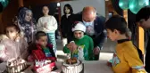 Lösemi hastası çocuğun doğum günü partisi
