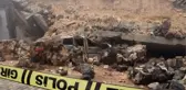 Gaziantep'te sağanak sonucu istinat duvarı çöktü, araçlar zarar gördü