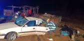 Denizli'de kafa kafaya çarpışan otomobillerde 1 ölü, 3 yaralı