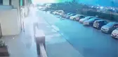 Bursa'da yaşanan depremin ardından kaydedilen esrarengiz ışık paniğe yol açtı
