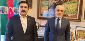 Cumhurbaşkanı Başdanışmanı Topçu Azerbaycan'ın milli kahramanı Hüseyinli ile görüştü