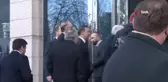 HÜDAPAR Genel Başkanı Yapıcıoğlu, Cumhurbaşkanı Erdoğan ile görüşmek üzere AK Parti Genel Merkezi'ne geldi