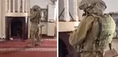 İsrail askerleri Batı Şeria'da bir camiyi işgal edip Yahudi duası okudu