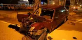 Bayburt'ta trafik kazası: 1 ölü, 1 ağır yaralı