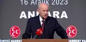 Devlet Bahçeli: Ak Parti ile Çözemeyeceğimiz Bir Mesele Olmayacaktır