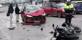 Manavgat'ta Motosiklet ve Otomobil Çarpışması: Motosiklet Sürücüsü Yaralandı