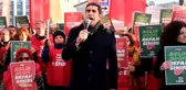 EHP, Eminönü İskelesi'nde Asgari Ücret İçin Basın Açıklaması Yaptı