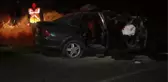 Nevşehir'de kafa kafaya çarpışan otomobillerde 2 ölü, 3 yaralı