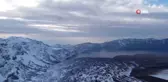 Nemrut Kalderası'nda eşsiz kar manzaraları