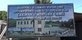 Çakmaklı Atatürk Camii'nin Temel Atma Törenine Yoğun Katılım