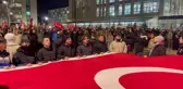 Üniversite öğrencileri şehitler için yürüdü