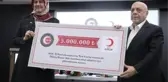 HAK-İŞ, Türk Kızılay'ının Filistin yardım kampanyasına 5 milyon TL bağışta bulundu