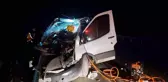 Uşak'ta kamyon ve kamyonetin karıştığı kazada 1 kişi hayatını kaybetti