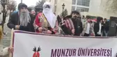 Tunceli Munzur Üniversitesi'nde Gağan Bayramı etkinlikleri düzenlendi