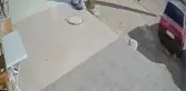 Antalya'da Otomobilin Durağa Daldığı Kaza Güvenlik Kamerasında