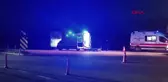 Lapseki'de midibüs ile otomobil çarpıştı: 1 ölü, 4 yaralı