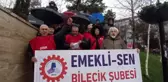 Emekliler Sendikası Bilecik Şubesi, Emekli Maaşlarına Yapılan Zamı Protesto Etti