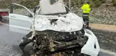 İzmir-İstanbul Otoyolu'nda zincirleme trafik kazası: 1 ölü, 4 yaralı