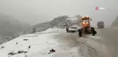 Antalya-Konya karayolunda kar yağışı başladı