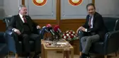 Gelecek-Saadet Partisi Grup Başkanı Selçuk Özdağ, Parlamento Muhabirleri Derneği'ni ziyaret etti