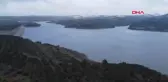 Kaz Dağları'ndan beslenen Bayramiç Barajı'nın su seviyesi yükseldi
