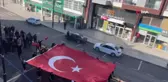 Şehitler için yürüyüp, terörü lanetlediler