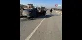 Afyonkarahisar'da feci kaza: Traktörün ortadan ikiye bölündüğü kazada 5 kişi yaralandı