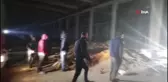 Toprak altında kalan işçiler için umutlu bekleyiş