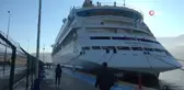 Rus turistleri taşıyan dev gemi sezonun son seferini gerçekleştirdi