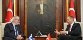 İçişleri Bakanı Ali Yerlikaya, Yunanistan Denizcilik ve Ada Politikaları Bakanı Christos Stylianides ile görüştü