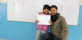 Van Gürpınar'da tek öğrencili okulda karne heyecanı